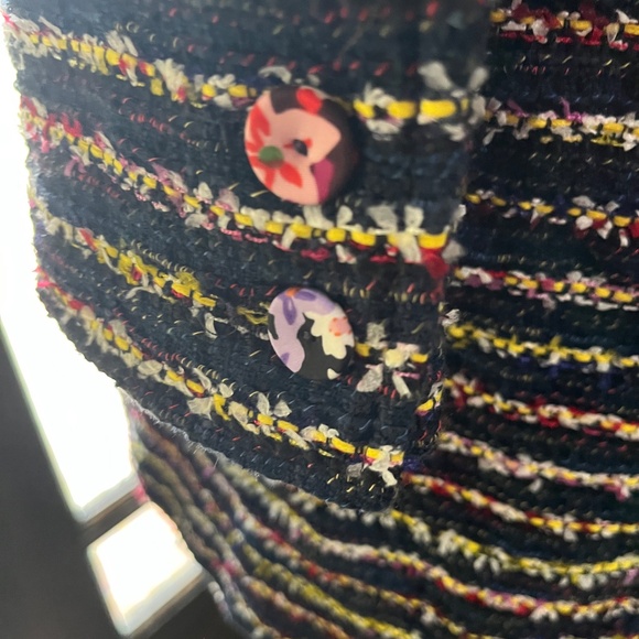 Woman’s size 8 Cabi Multicolored Headline Topper - Picture 7 of 16